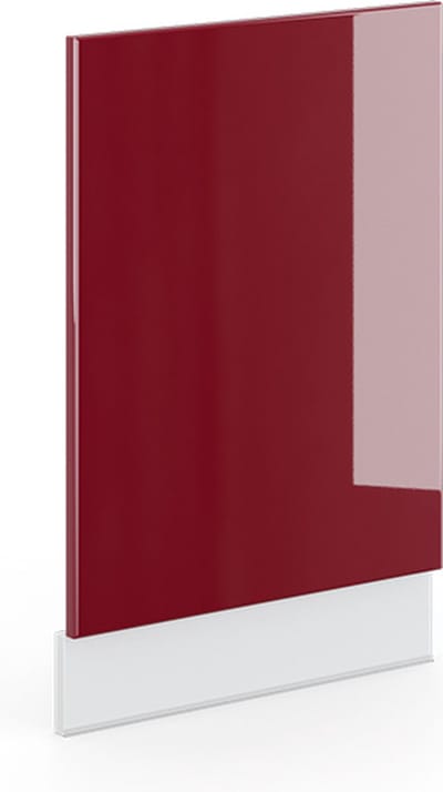 Vicco Fame-Line Frontpaneel – 45 cm zonder werkblad Bordeauxrode hoogglans