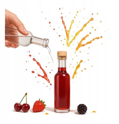 Bimberek Futura - Glazen Fles - 100ml - Met Kurk - Voor Wijn en Likeur
