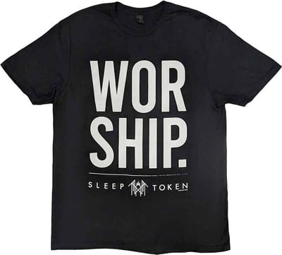 Sleep Token - Worship Heren T-shirt - S - Zwart