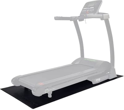 RS Sports - Beschermmat loopband - 200 x 92,5 x 0,4 cm - zwart