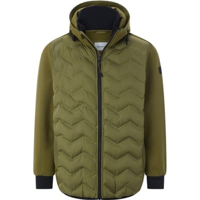 Babista herren Sweatvest - 44/46 - olijf - Plus Size