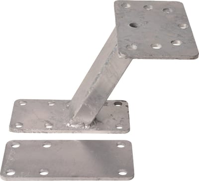 reservewielhouder voor disselmontage - reservewielsteun - reservewielbeugel - wieldrager
