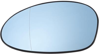 Dailygoods - Car Rearview Linker Zijspiegelglas Vervanging - Verwarmd - Blauw Glas - Aspherisch - Geschikt voor 1 2 3 Series - 2004-2009