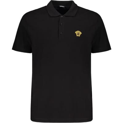 Versace Zwarte Katoenen T-Shirt