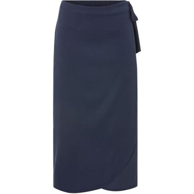 ESMARA Dames wikkelrok (Marineblauw, XS (32/34))