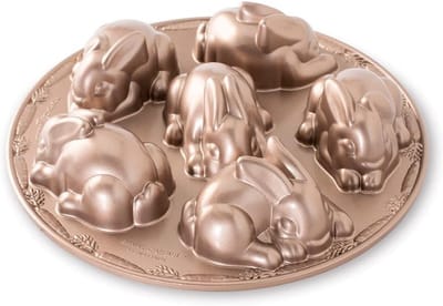Aluminium Cakevorm 7,6 x 30,5 x 30,5 cm - Bruin
