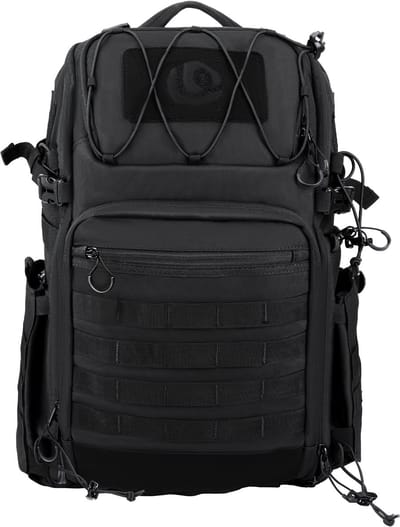Ulanzi BC007 Camera Rugzak - Uitbreidbaar 28-35L - Met Snelle Zij-ingang & 16 inch Laptopvak - Waterdicht Polyester - Zwart