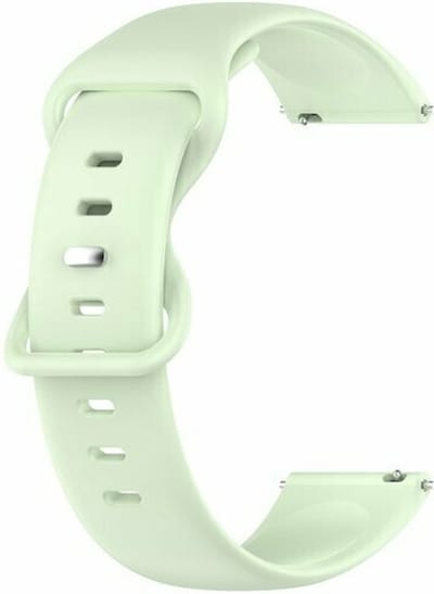 By Qubix - 20mm - Solid color sportband - Groen - Geschikt voor Huawei watch GT 2 (42mm) - Huawei watch GT 3 (42mm) - Huawei watch GT 3 Pro (43mm)