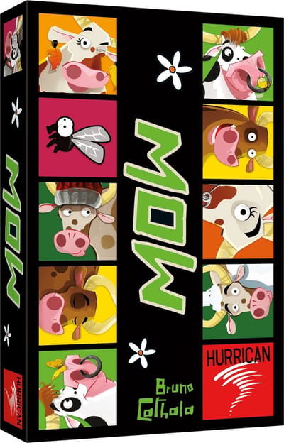 Hurrican Games kaartspel Mow - familiespel zonder geluid, 110 kaarten.