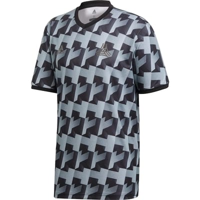 Adidas Tango All Over Print T-shirt Geel