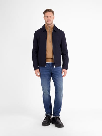 LERROS Baxter Relaxed Fit Jeans – Comfortabele stretch 5-pocket denim , Maat: W31_L34 , Kleur: MID BLUE USED WASH , 99% katoen, 1% elastaan