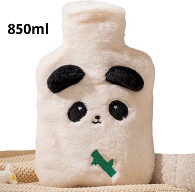 Bovista Warmwaterkruik - Warmtekruik - Warmwaterzak Met Hoes - Warmtekussen - Knuffel Kruik - Bag - Panda