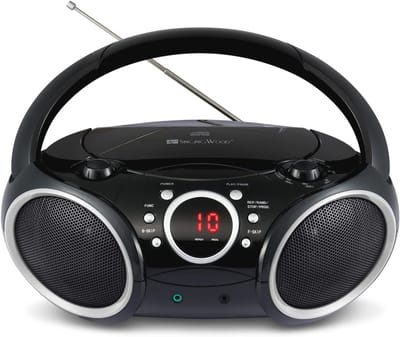 Draagbare CD-speler Boombox met AM FM Radio en AUX-ingang