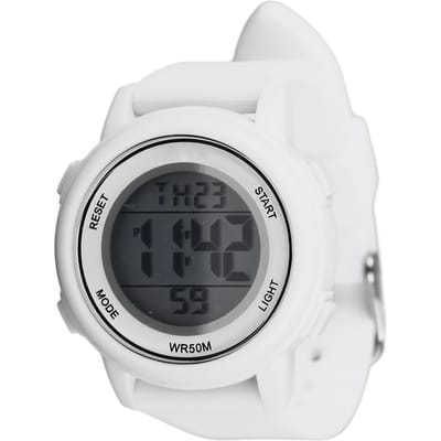 Montre Digitale Filles Garçons Montre Électronique LED Unisexe Montre Digitale de Sport Étanche pour 3 4 5 6 7 white