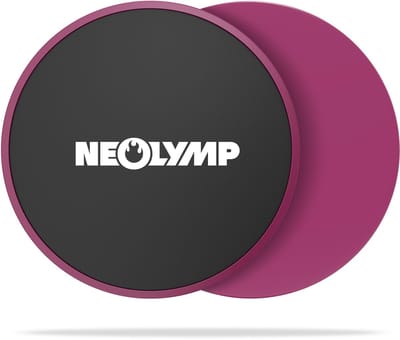 NEOLYMP Pilates Slider Set met dubbelzijdige glijschijven voor core en volledig lichaam