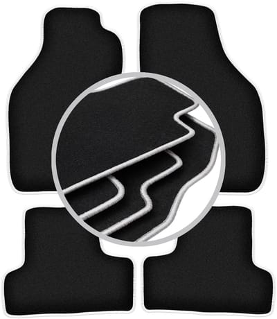 CARLUX-SILVER automatten voor: Mitsubishi Eclipse III coupé (1999-2006)