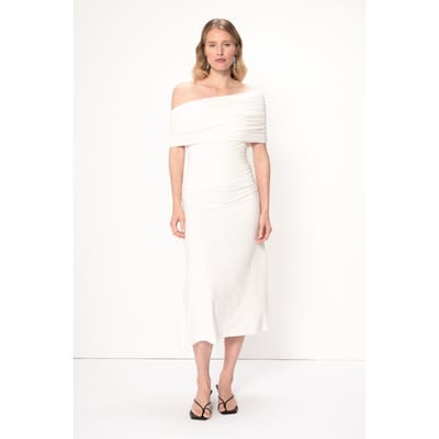 VIVEH Giada Ode Dress Coconut Milk Größe: 40 | Midikleider Outlet | Damen