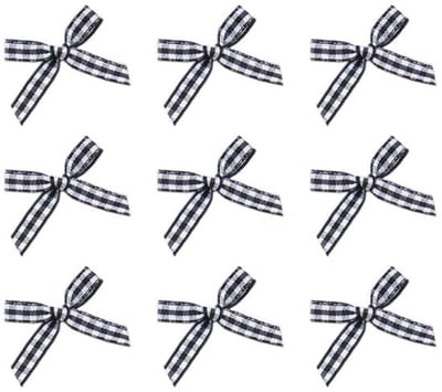 Dailygoody - Pack van 200 Mini Bogen 4x3.5 cm Dubbelzijdig Geruit
