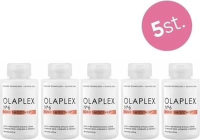 OLAPLEX No.6 Bond Smoother Styling Crème - Haarcrème - 5x100ml
