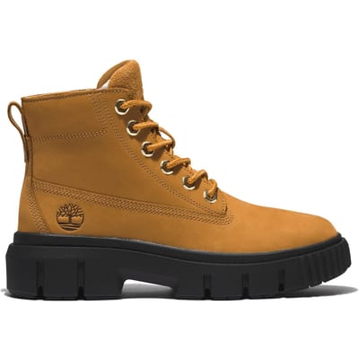 Timberland Greyfield Mid Lace Up Boot Wheat Maat: 37.5 | Laarzen Outlet | Dames | Zwart
