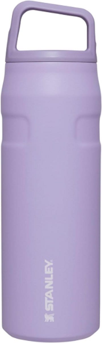 Stanley IceFlow Waterfles 24oz (Lavendar) | Draagbare, Lekvrije & Geïsoleerde RVS Fles | Wide Mouth Twist Lid | Lichtgewicht voor Kamperen & Reizen | BPA-vrij