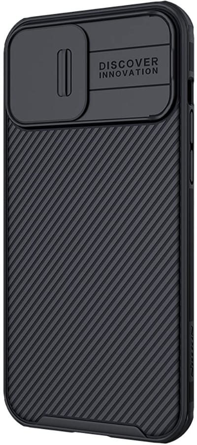 Telefoonhoesje geschikt voor Apple iPhone 13 Pro Max - CamShield Pro Armor Case - Back Cover - Zwart