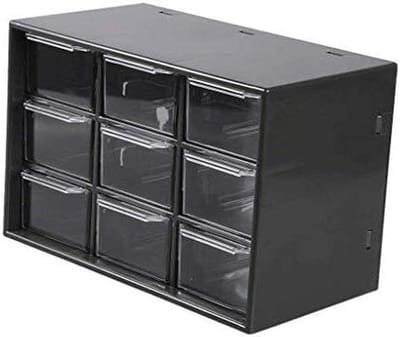 Cosmetica Organizer - Opbergbak - Sieraden Opbergen - Stevig Vilt Materiaal - Diverse Maten - Grijs