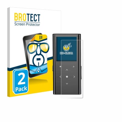BROTECT - Screenprotector voor Zooaoxo M600- 128GB - Folie Beschermfolie transparant 2 Stuks