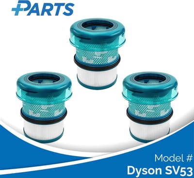 Dyson SV53 Filters (3 Stuks, Plus.Parts® alternatief voor 974676-01)