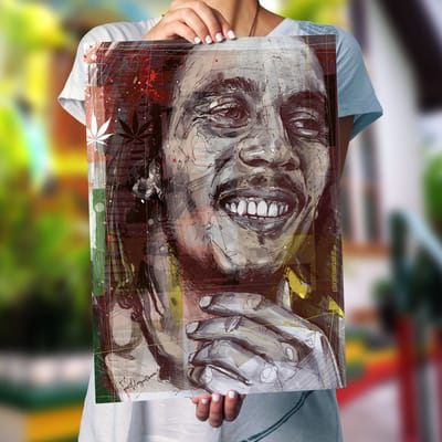 Reggae poster 50x70 cm