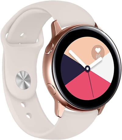Siliconen Vervangband voor 20mm Sporthorloge - Geschikt voor Huawei Watch GT 2, GT 3 en Honor Watch ES, Duurzaam en Comfortabel Horlogebandje