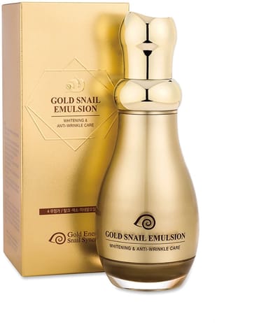 Gold Snail Emulsie / Hydraterende Emulsie met Goud en Slakafscheiding 130 ml