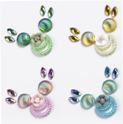 Steentjes PXP - Face en Body Jewels - Smiley- Per Set - Unisex - Kinderen & Volwassenen