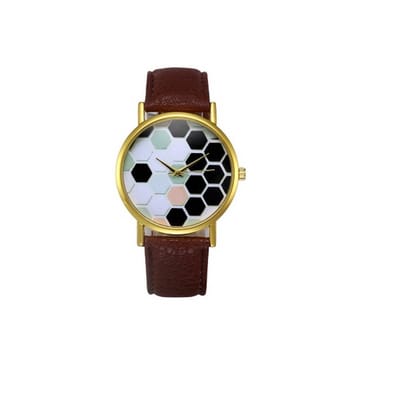 Hidzo Horloge North ø 37 mm - Zwart - Inclusief horlogedoosje