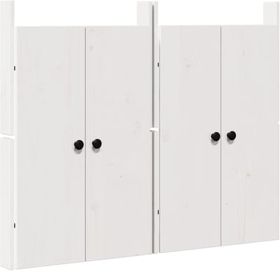 Deurtje Buitenkeuken - Keukendeur Massief Hout - Keuken Opknappen - Modern Design - 50 x 9 x 82 cm - Wit