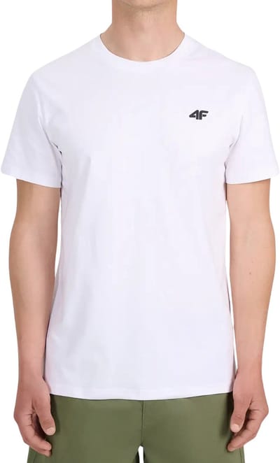 4F T-shirt Heren Wit - Maat 2XL