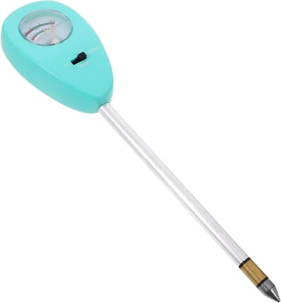 Bodem Tester - Vocht Meter - Planten Verzorgen - Drie Functies - 28 cm - Groen