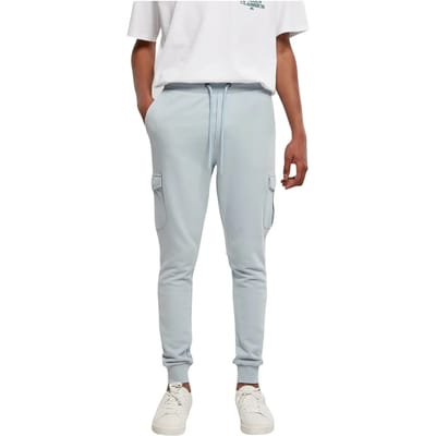 Urban Classics - Fitted Cargo Heren joggingbroek - L - Blauw