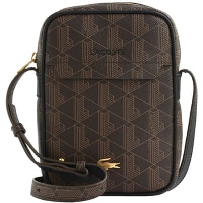Lacoste The Blend - Schoudertas 21.5 cm (mono slate black shitake)
