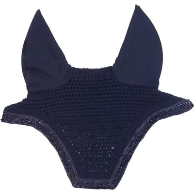 Kentucky Horsewear - Oornetje Wellington glitter stone donkerblauw cob