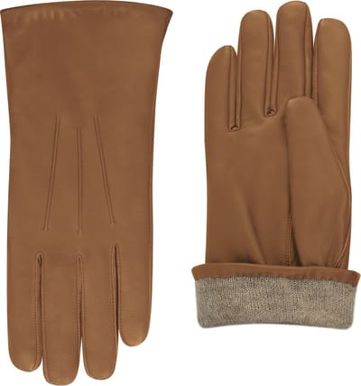 Laimböck Radcliffe - Leren heren handschoenen heren Kleur: Camel, Maat: 9
