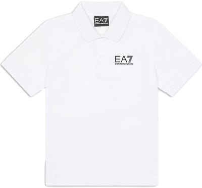 Ea7 Emporio Armani 7b000022_af10378 Korte Mouw Poloshirt Wit 4 Years Jongens
