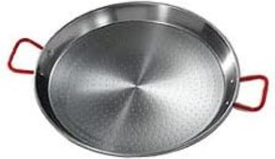 FBA_63633,IJZEREN PAELLA PAN 32 CM.,Zwart