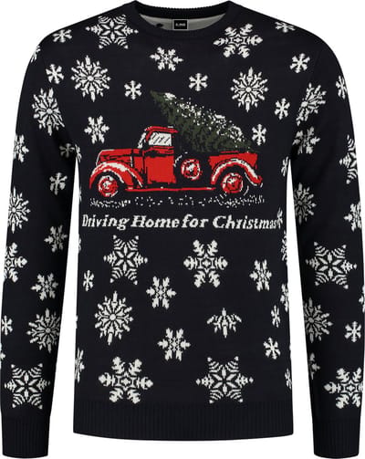 Foute Kersttrui Dames & Heren - Driving Home For Christmas - Kerstcadeau Volwassenen - Dames en Heren - Maat XXL