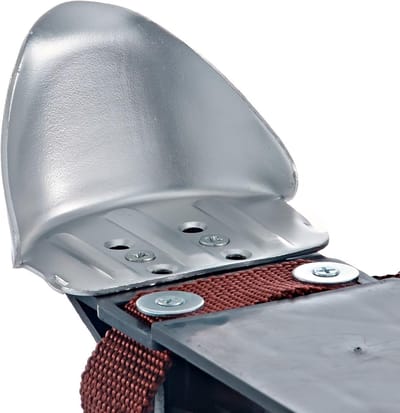 Reserveonderdeel hielhouder - Verstelbare zool - Gipsplaten stelten - Hoogwaardig aluminium - Zilver