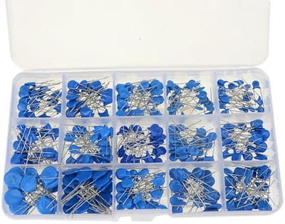 Keramische Condensatorset - Condensator Set - Elektronica Reparatie - 15 Verschillende Waarden - 300 Stuks - Niet gespecificeerd