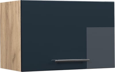 Vicco Fame-Line Keukenkasten – 60 cm Plat Donkerblauw hoogglans