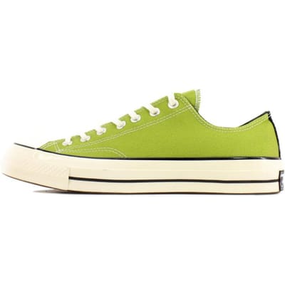 Converse Jaren 70 Lage Canvas Schoenen Unisex Mosterdgroen 149447c 42.5