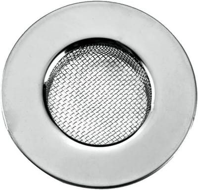 Ronde Inox Zeef voor Doucheput of Afvoer - Voorkomt Haarverstopping