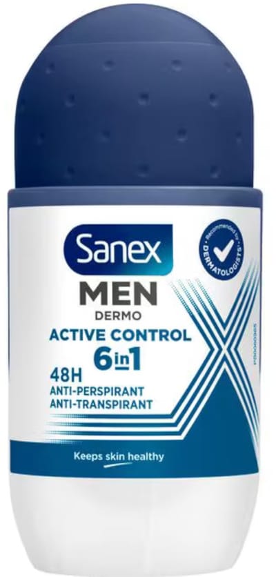 Sanex Men - Deodorant - Roller - Active Control - 50ml